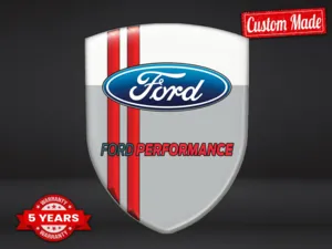 Ford Pegatina Cúpula Acabado Superior Insignias De Lujo